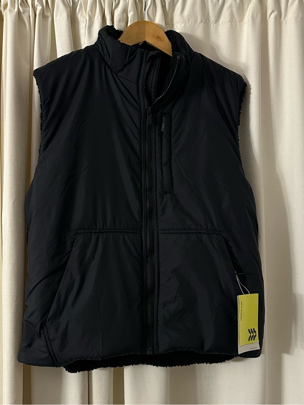 NEW All in Motion Sherpa Lined Vest